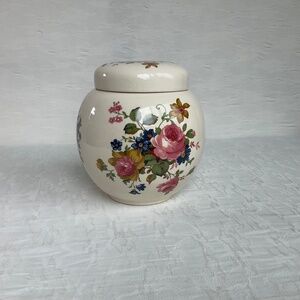 Sadler England Vintage Tea Caddy w/Lid